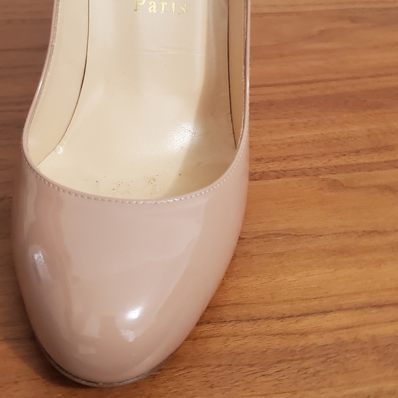 Christian Louboutin Nude Heels - Picture 7 of 8